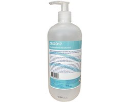 Desco17  -  Handdesinfectie  -  Alcohol gel  -  500ML