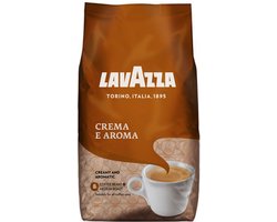 Lavazza Crema e Aroma Koffiebonen - Koffie Blend van Robusta en Arabica Bonen - Intensiteit 8/10 - 6 x 1 kg