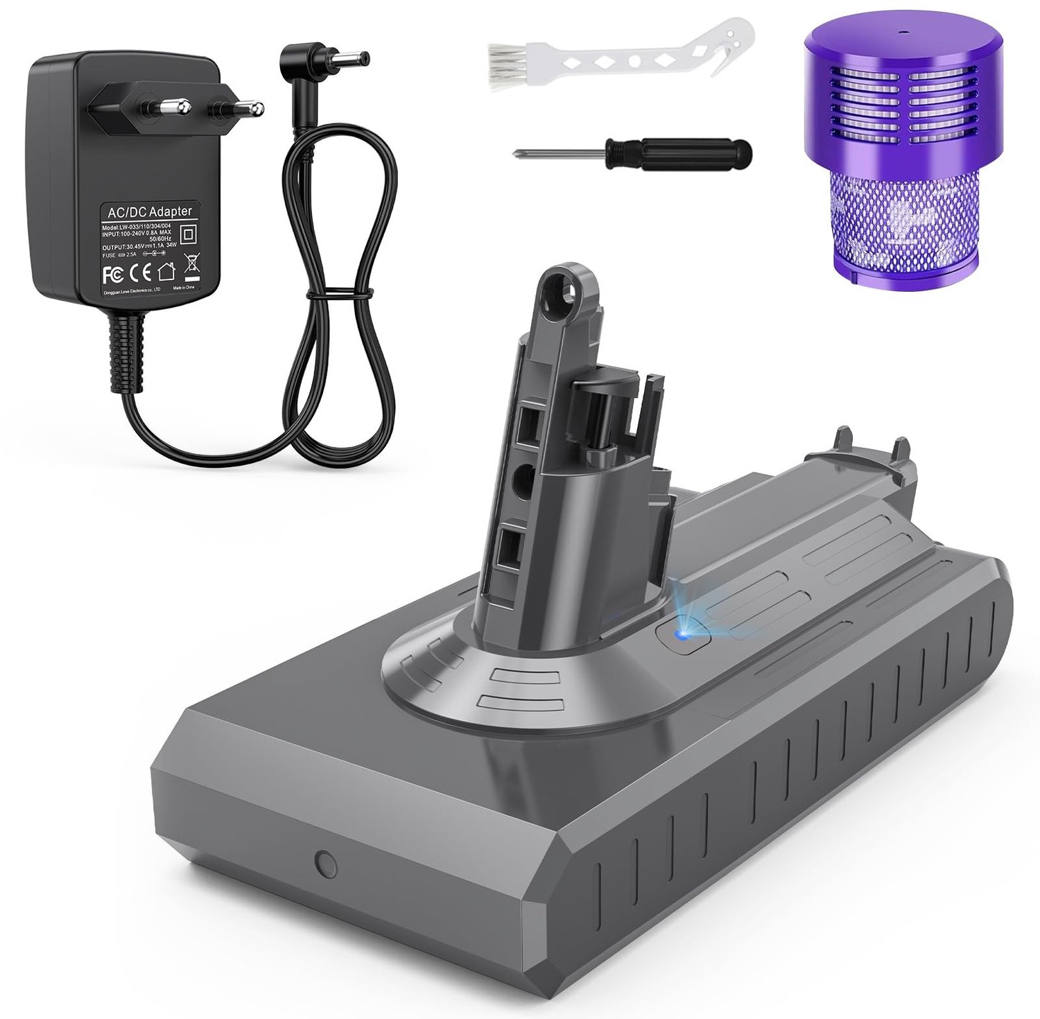 3900 mAh V11 Accu voor Dyson Draadloze Stofzuiger