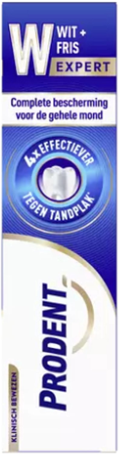 Prodent Expert Wit + Fris Tandpasta - 75 ml
