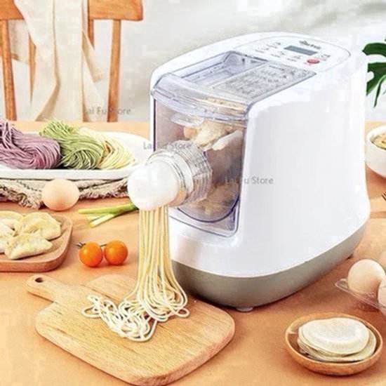 Noedelmachine – Pastamachine – Noodle Maker – Pasta Maker – Dumpling Machine – Elektrisch 260W – 13 Mallen Inclusief — afbeelding 3