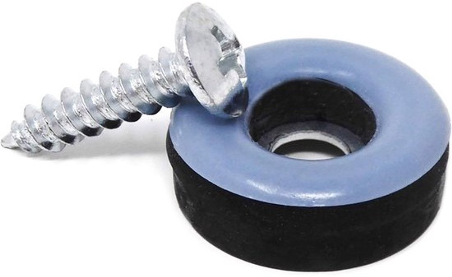 PTFE Glijders - Meubelvoetjes met schroef - Meubels verplaatsen - Krasbestendig materiaal - Ø 19 mm rond - Blauw-grijs