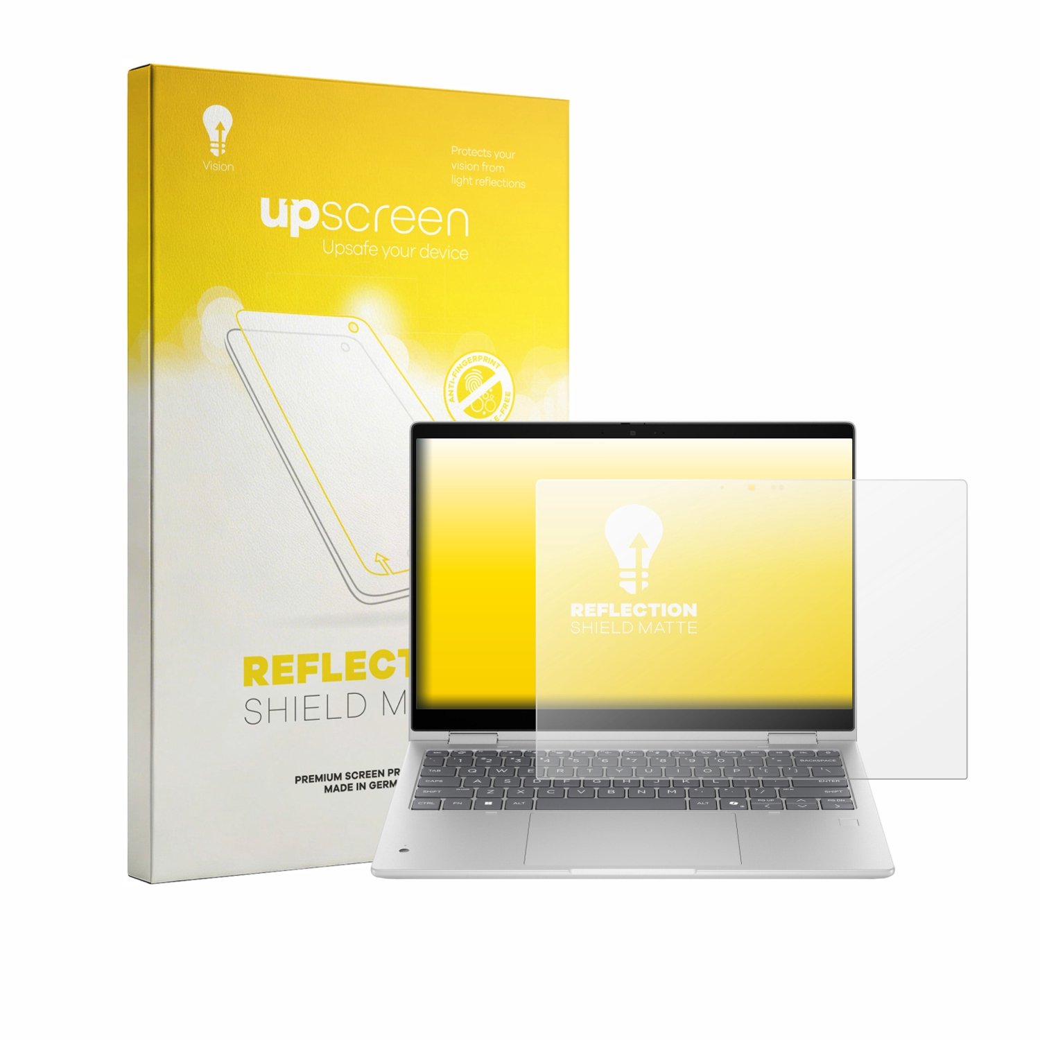 upscreen - Screenprotector voor HP ProBook 4 Flip G2i 13“ - Folie Beschermfolie anti glare matte