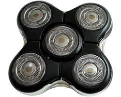 Vervangende Scheermesjes voor Geldt Hoofdscheermachine voor Mannen - 5 Scheerkoppen Geschikt voor Remington XR1600 XR7000 RX5 RX7 XR1500