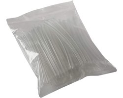 ChiliTec Hittekrimpkous Assortiment 100 Stuks 2:1 Transparant 10cm