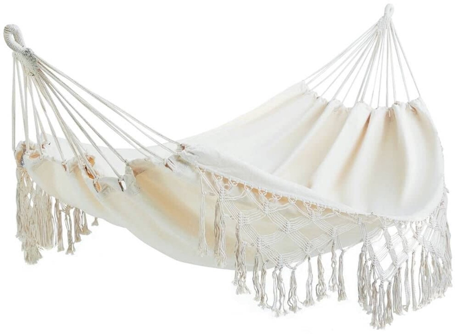 Dubbele Hangmat voor 2 Personen - Handgeweven Braziliaanse Hangmat