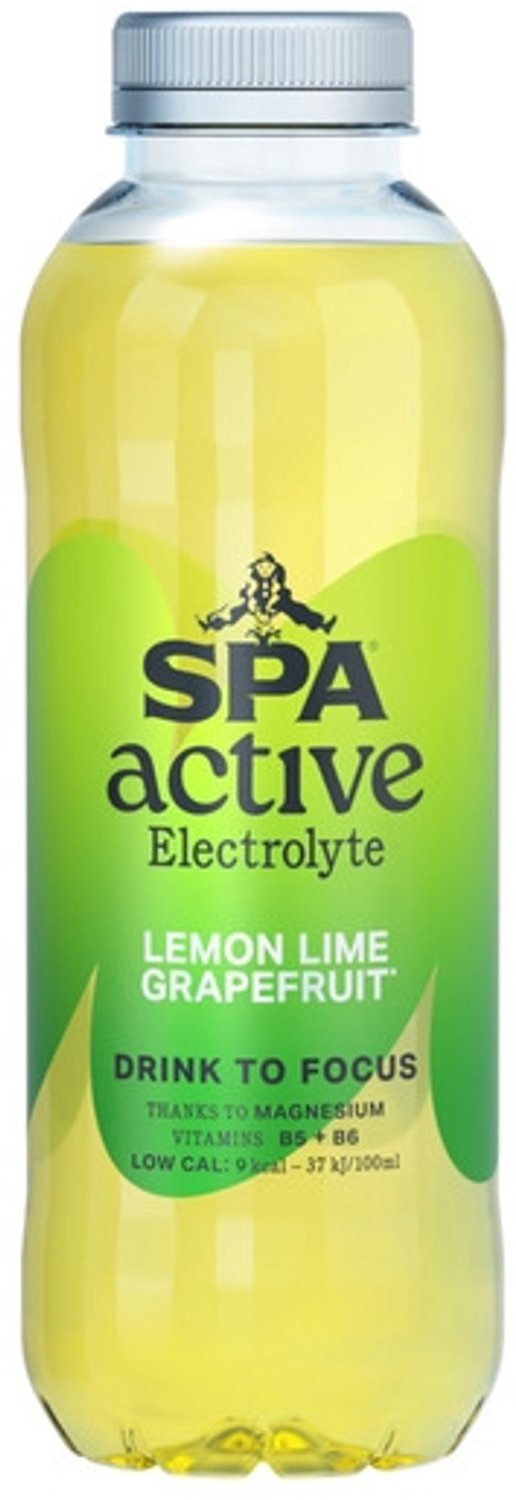 Spa | Active Lemon Lime Grapefruit | 6 x 500 ml