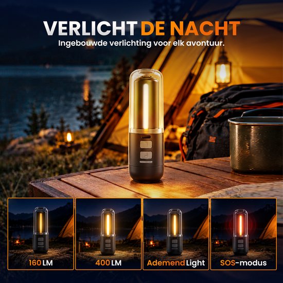 Zenvik Elektrische Luchtpomp - Luchtbed Pomp - Oplaadbaar — afbeelding 2