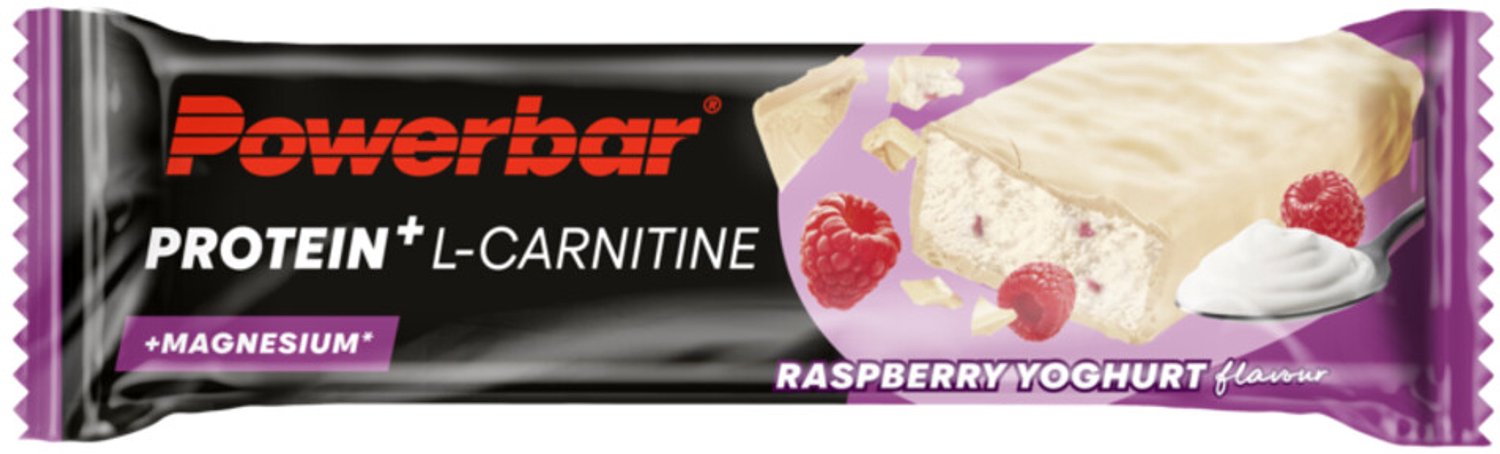 PowerBar Proteïne Plus L-Carnitine Bar Raspberry-Yoghurt 35 gr