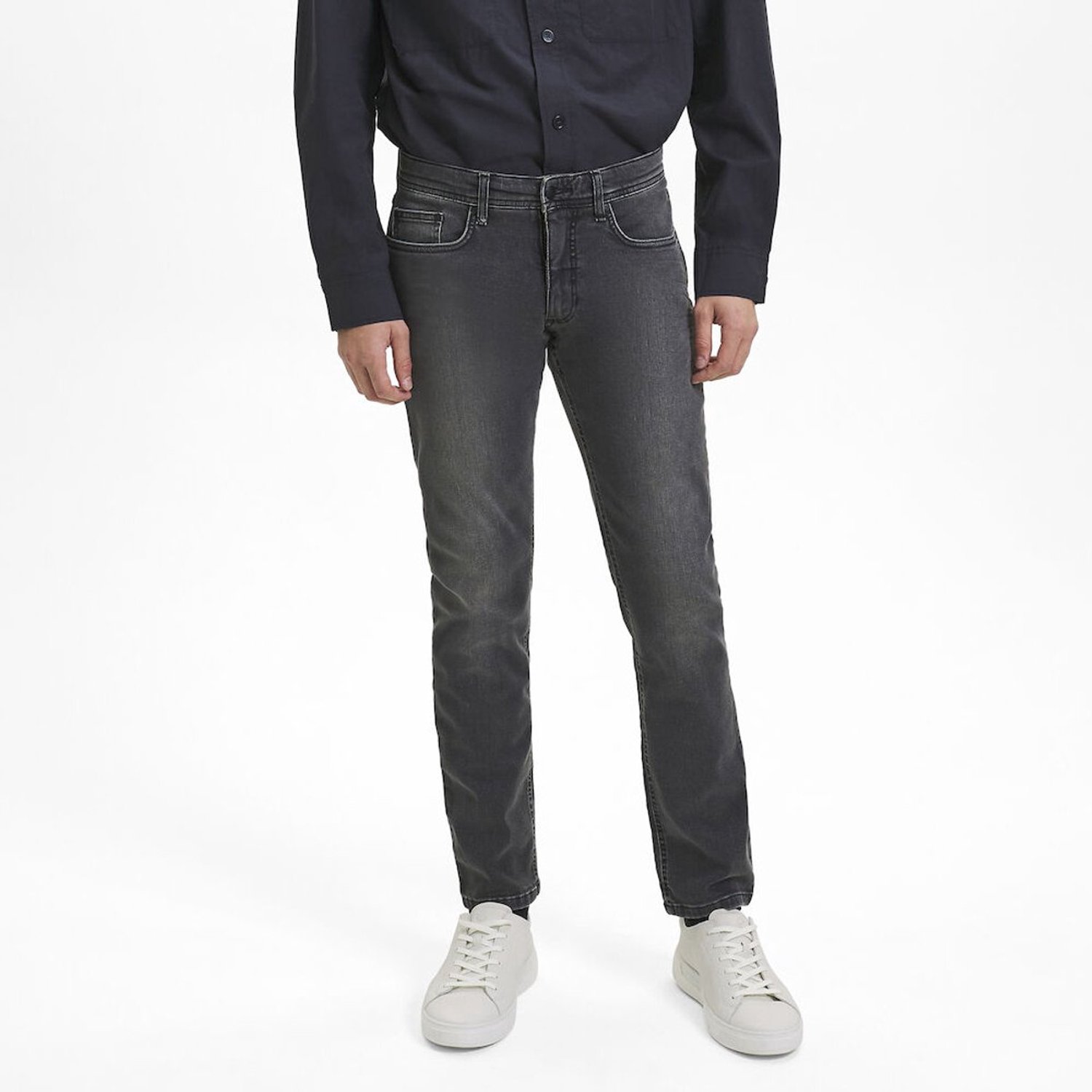 Sunwill 484-7299-135 Superstretch jeans met aansluitende pasvorm | Donkergrijs | 38/34