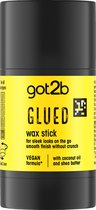 Got2b Glued Wax Stick – Contrôle Longue Durée des Cheveux Rebelles et de la Ligne des Cheveux – Formule Végan
