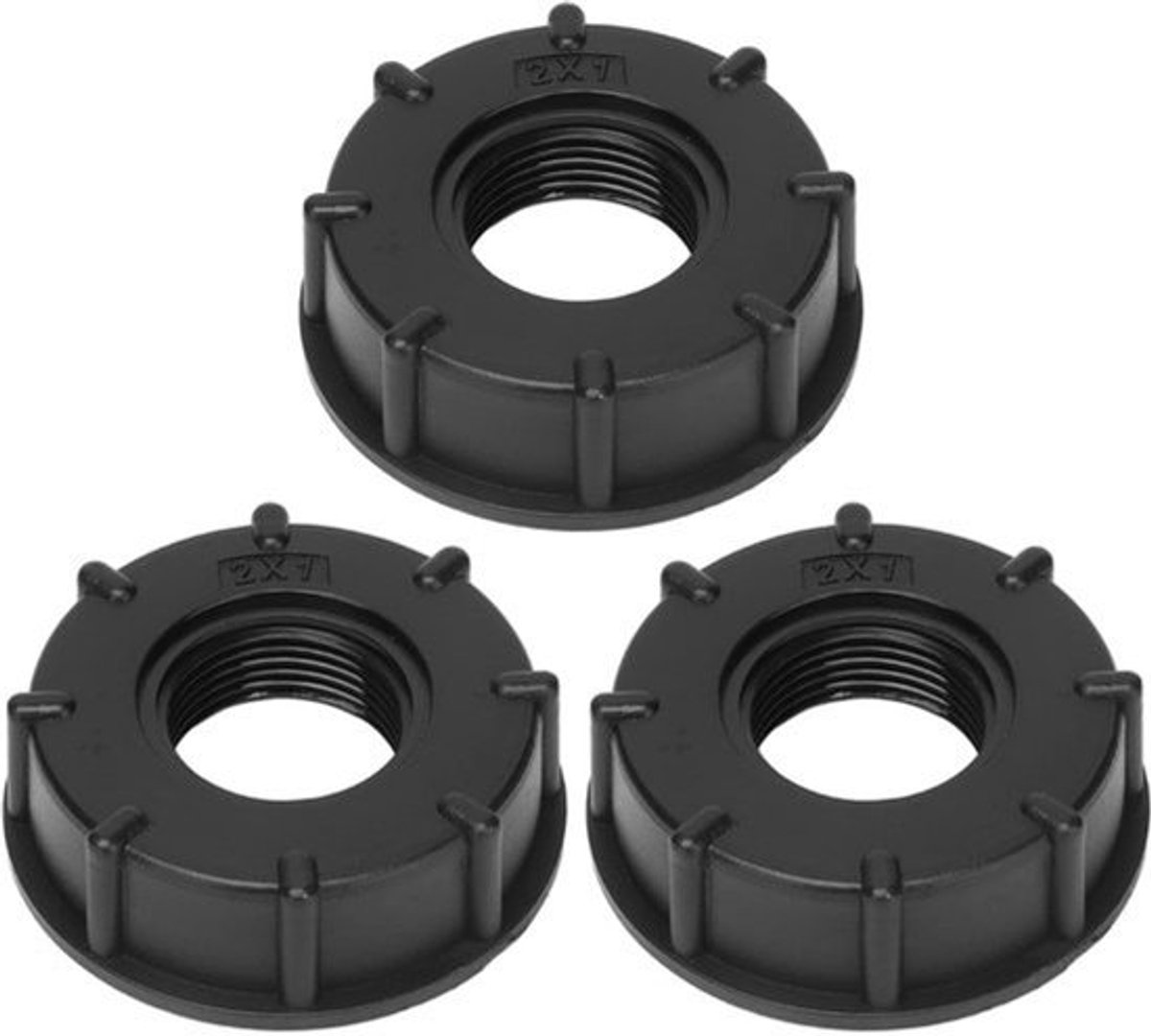 Allecto - Ibc Tank Connector - Lekvrije Adapter - Tuinslang - G1