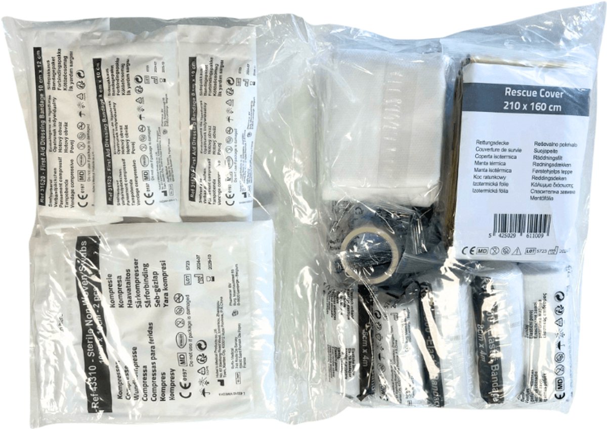 Navulling EHBO Auto DIN 13164-2022