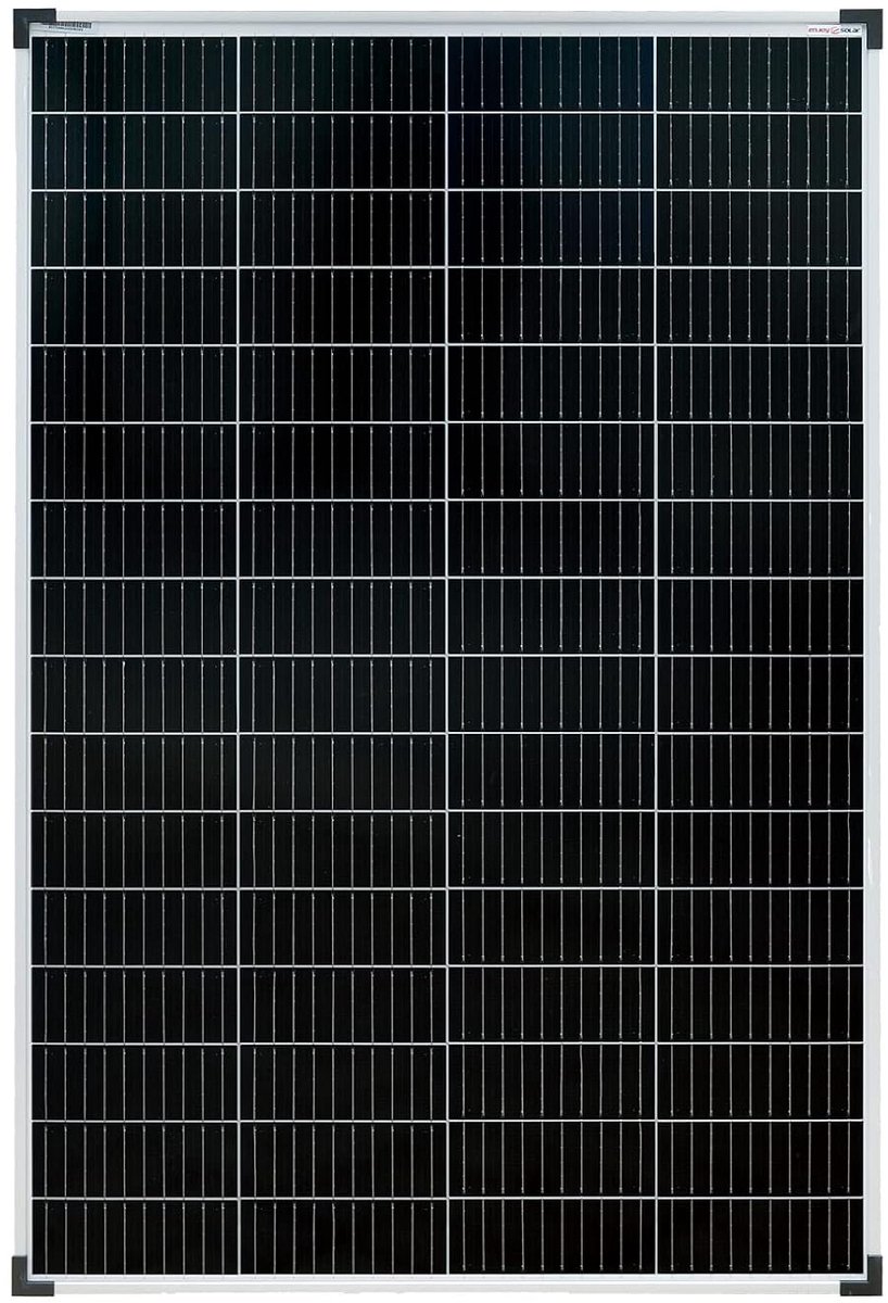 Zonnepaneel 180W 12V – Monokristallijn – 23,1% Rendement – IP65 – Voor Camper, Boot en Tuinhuis