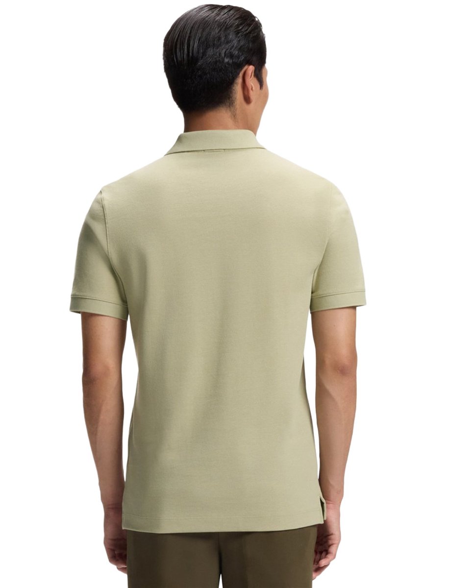 Hugo Boss poloshirt korte mouw khaki