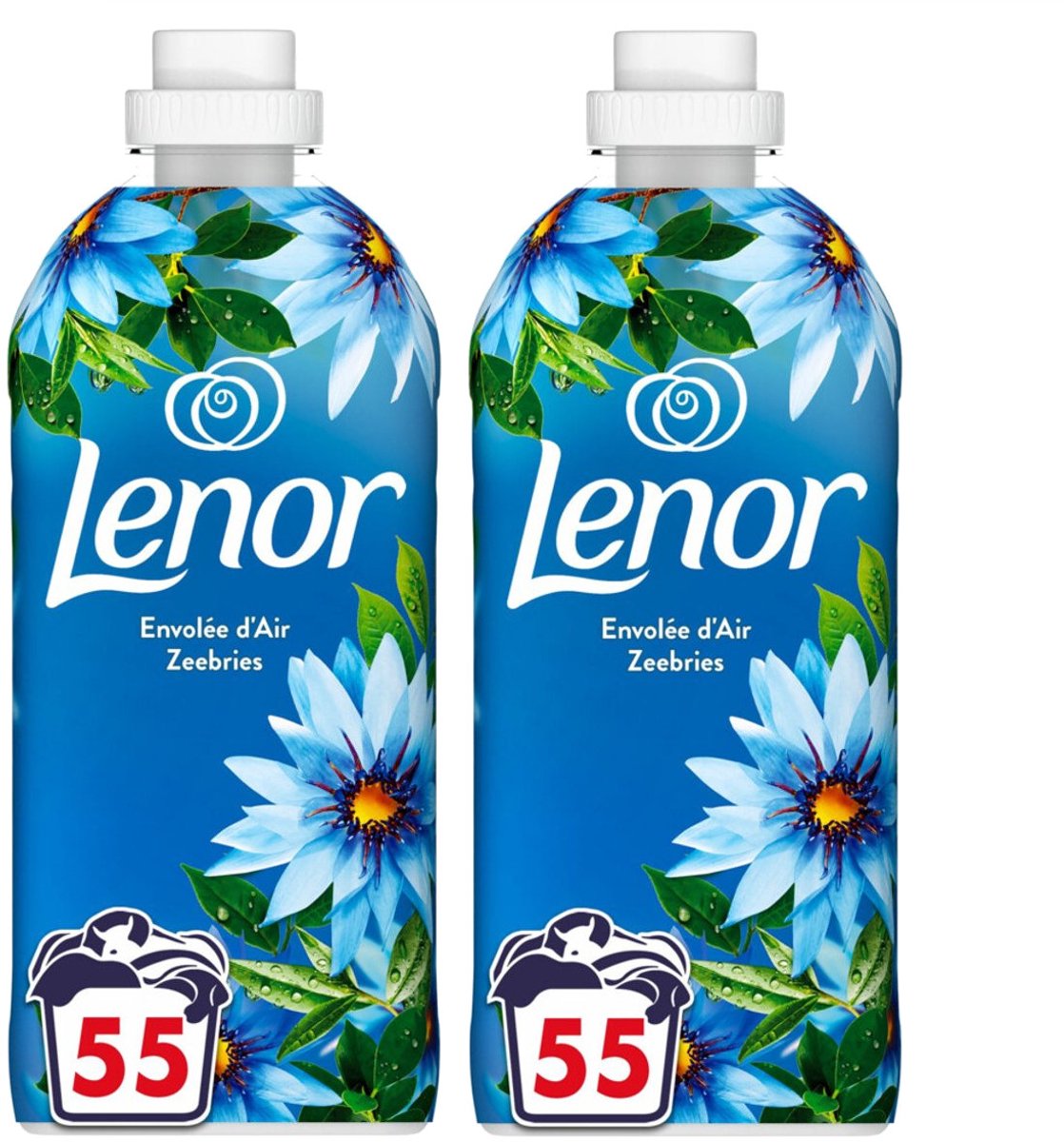 Lenor Wasverzachter Zeebries - Multipack - 110 (2x55) Wasbeurten -2310ml (2x1155ml)