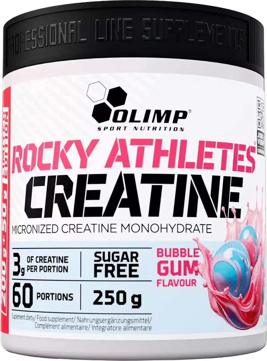 Rocky Athletes Creatine - 500 g - Bubble Gum