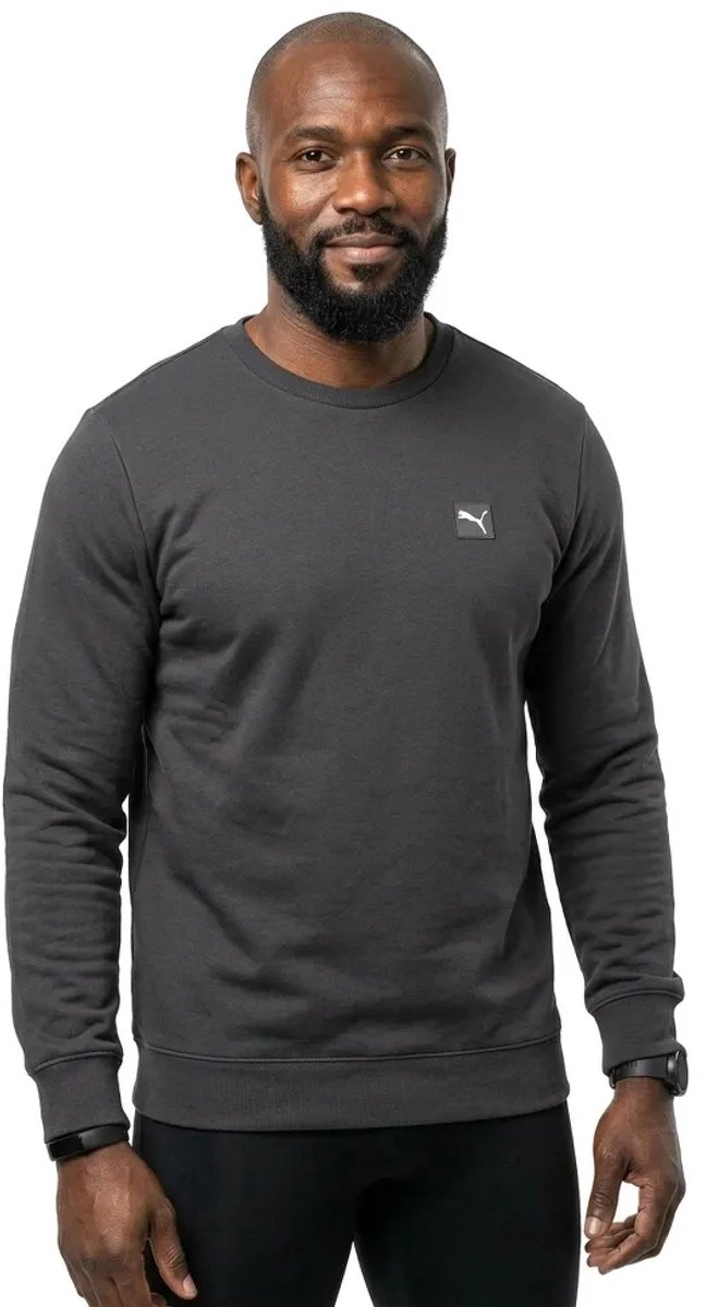 Puma Ess Elevated Sweatshirt Grijs S Man