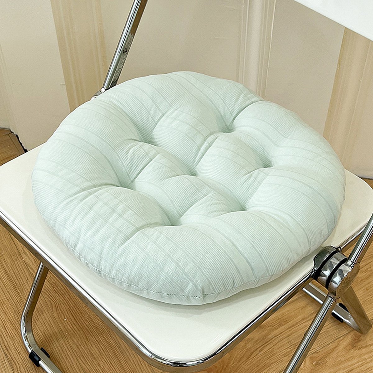 Stoelkussen – ultrazacht en warm (perfect voor een leeshoekje)-40cm*40cm，Zacht nevelgroen