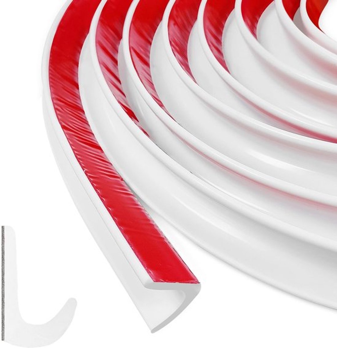 Dailygoody - J-shaped Rv Rain Gutter - Regenafvoer - Eenvoudige