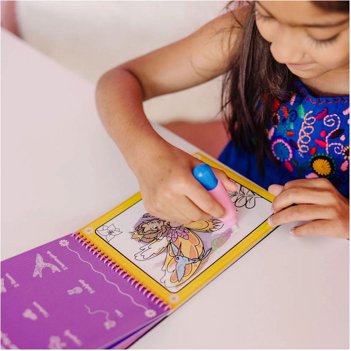 Melissa & Doug – Water WOW! Waterkleurboek – Sprookjeswereld – Herbruikbaar — afbeelding 10