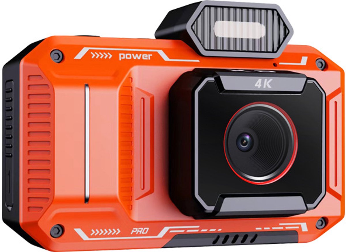 48M HD digitale camera's 2,8 inch IPS-scherm Instant fotocamera 18X zoom Draagbare kindercamera met dubbele lens Fotografische camcorder - 32GB