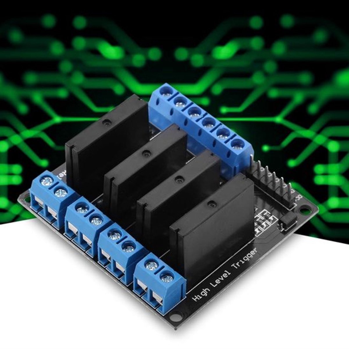 Dailygoody - 4 Channel Solid State Relay Module - 4-kanaals relais - 2A 5V met