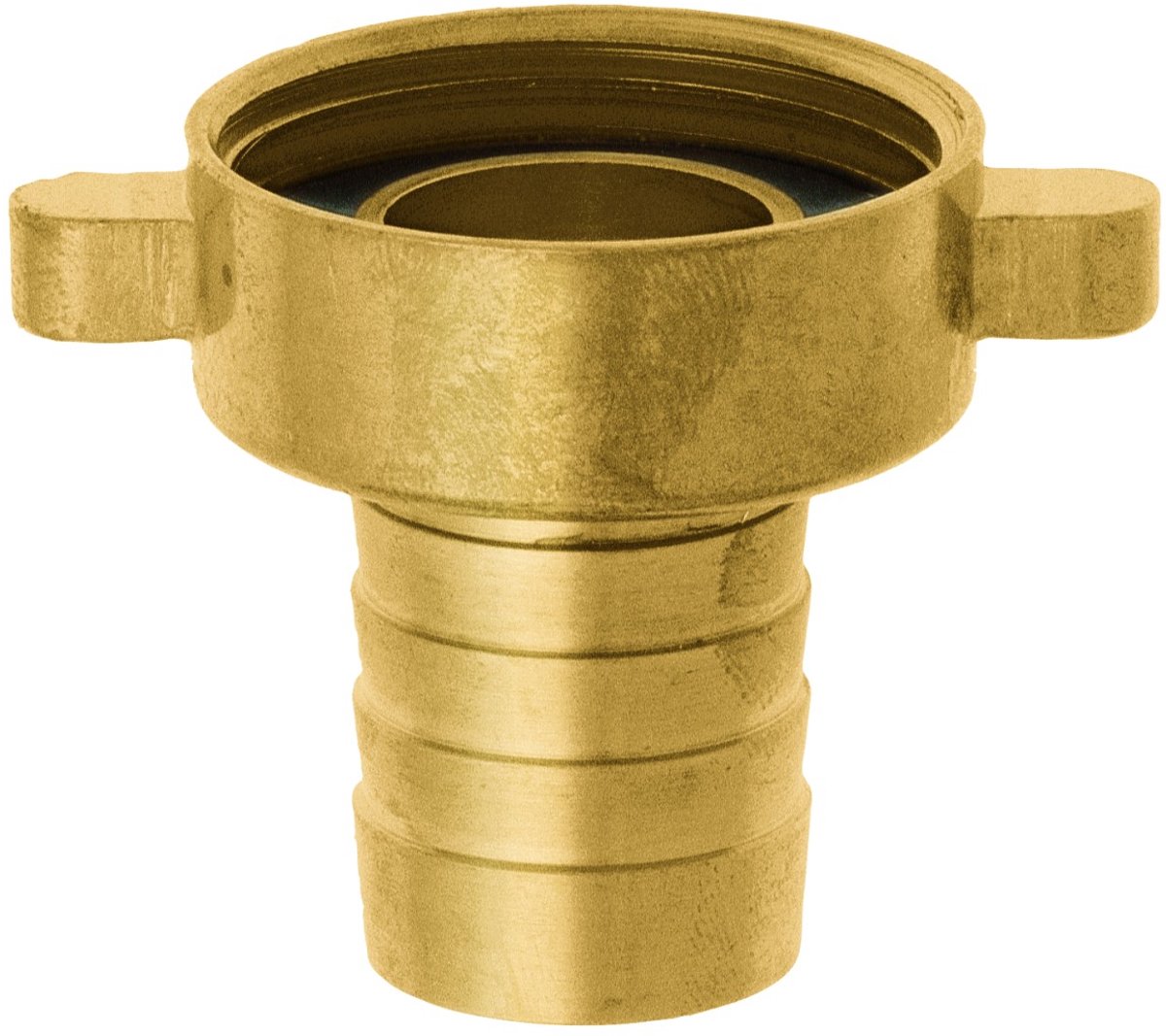 GEKA slangkoppeling binnendraad 1 inch slang Ø 13 mm messing