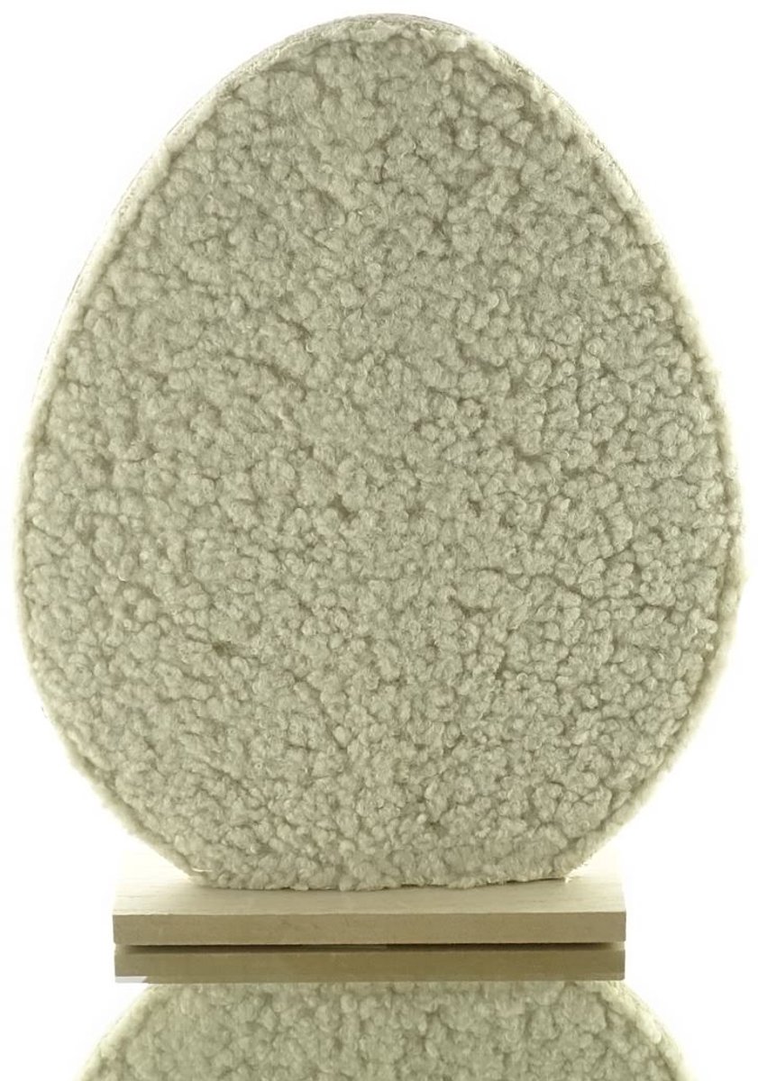 Kaemingk paasdecoratie ei-figuur beige 33 cm