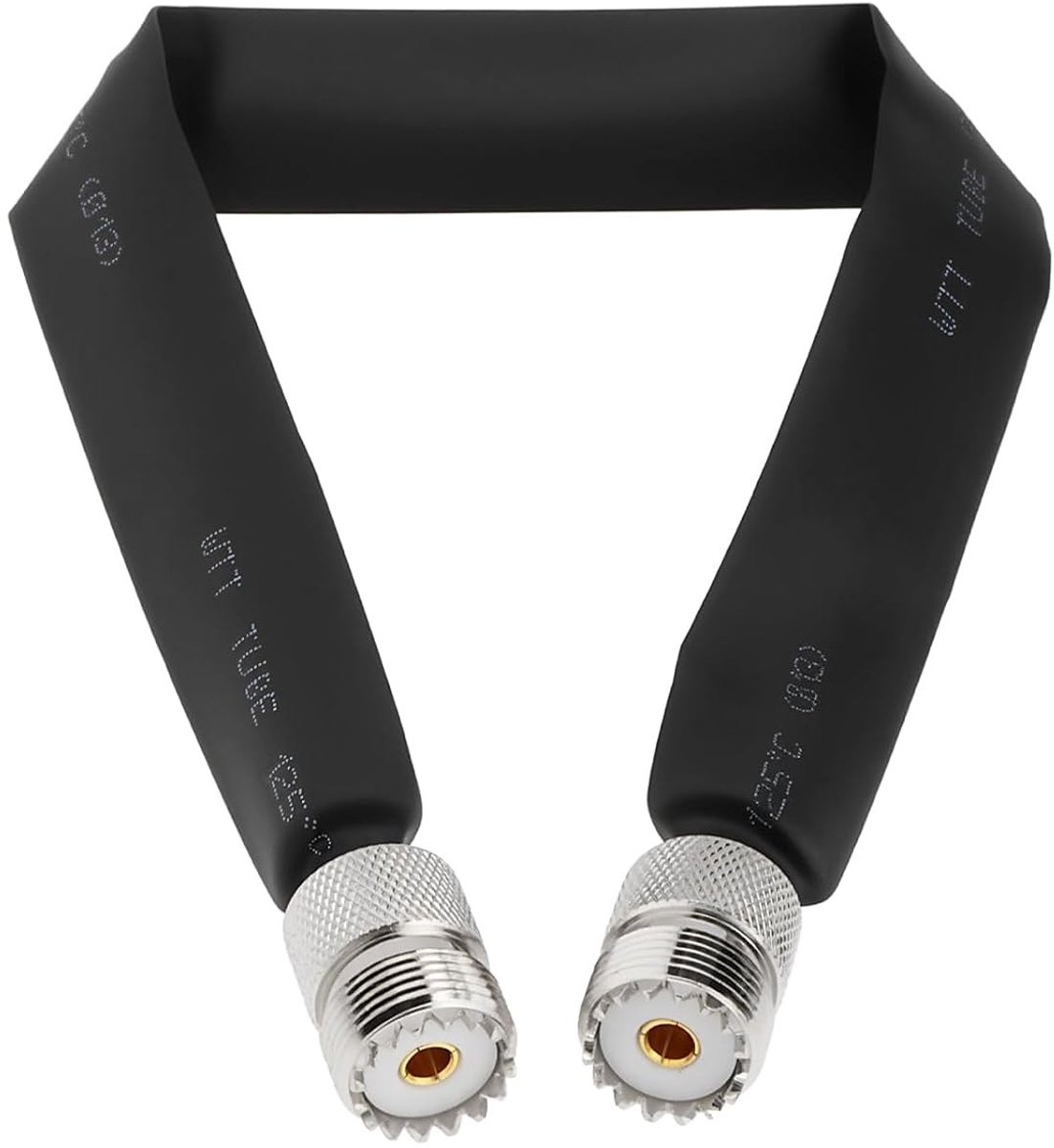 Coaxiale kabel voor UHF CB en draadloze communicatie, 30 cm, 50 Ohm, ideaal voor GSM en GPS systemen