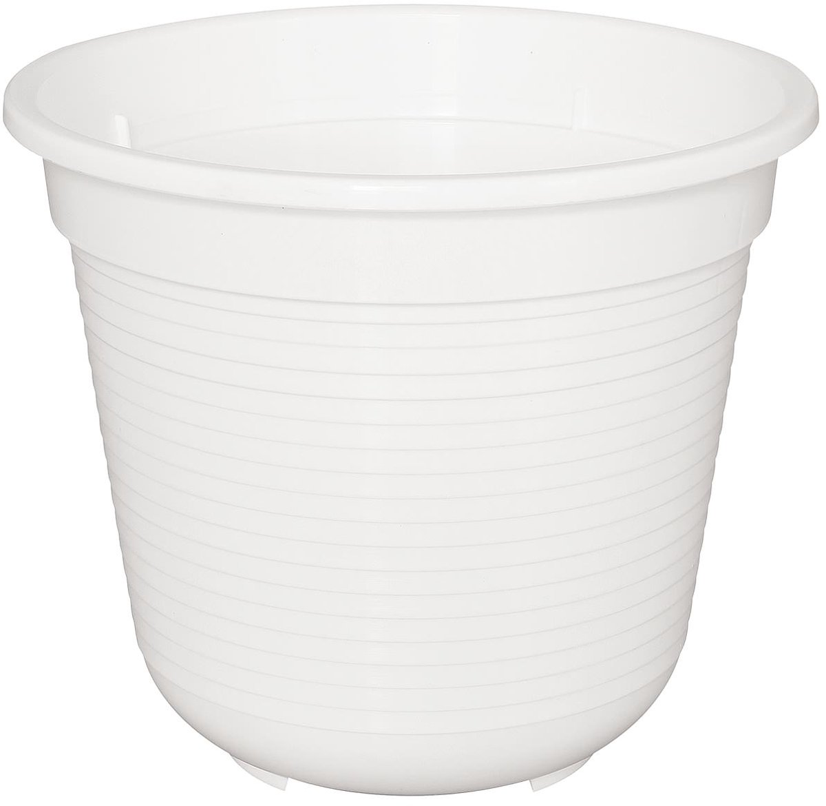 Geli Bloempot STANDARD Wit Ø 14 cm - Kunststof