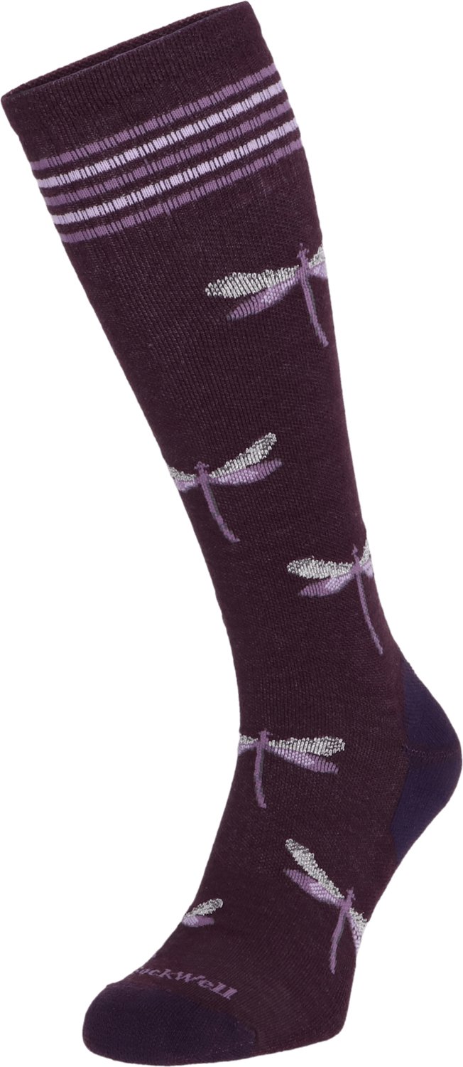 Dragonfly Dames Compressiekousen Klasse 1 Blackberry Sparkle