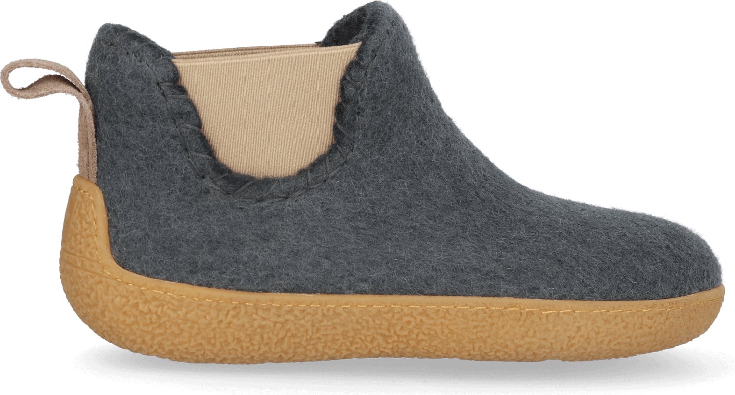 Celsi Unisex Pantoffels Wolvilt Blauw