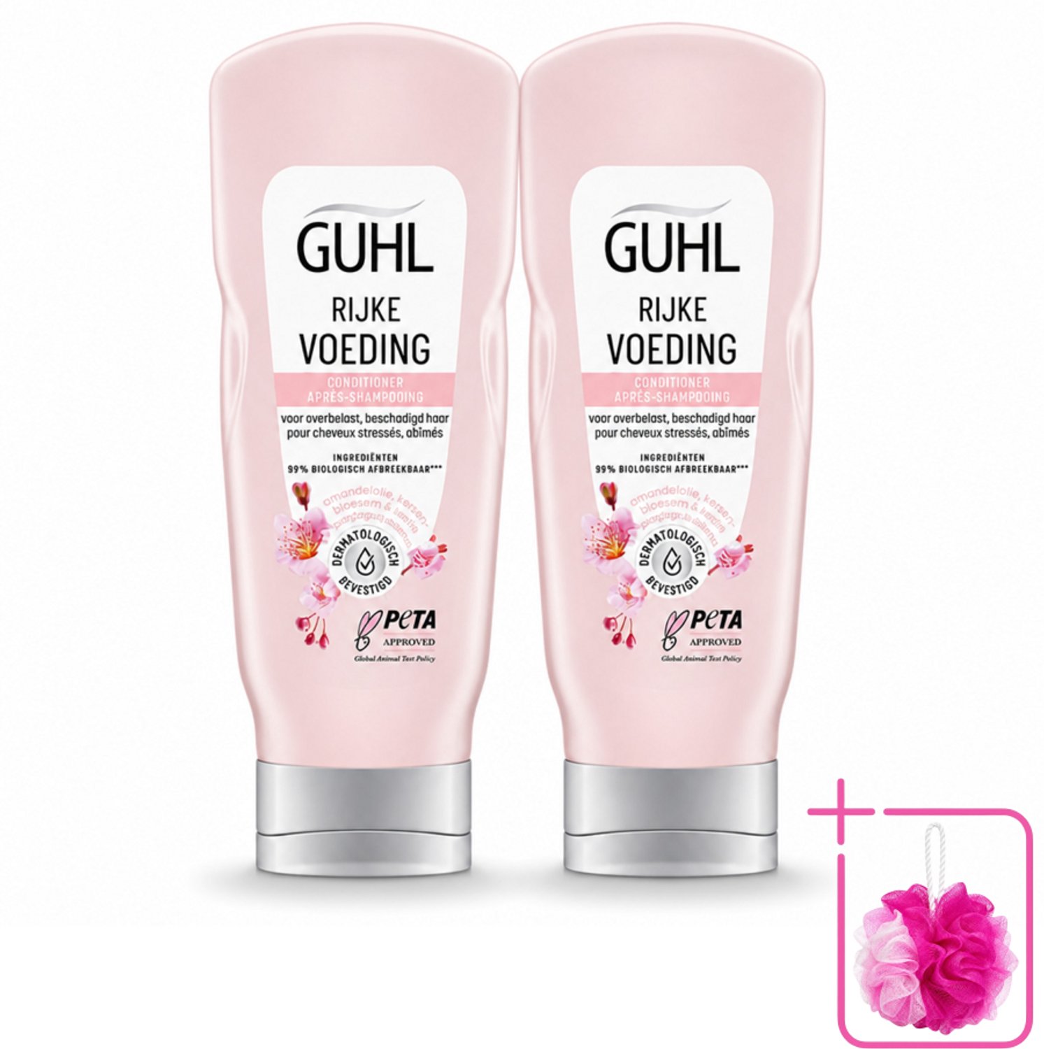 2 x Guhl - Conditioner - Rijke Voeding - 200 ml - Bulkverpakking - Voeding haar - Douchemop - Herstel haar