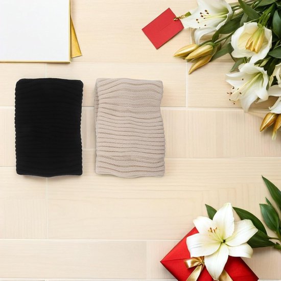 2 Stuks Winter Knitted Headbands voor Dames Warm Gebreid Oorwarmers Stijlvol Koud Weer Hoofdband met Oorbescherming Outdoor Geschikt voor Hardlopen Wandelen — afbeelding 2