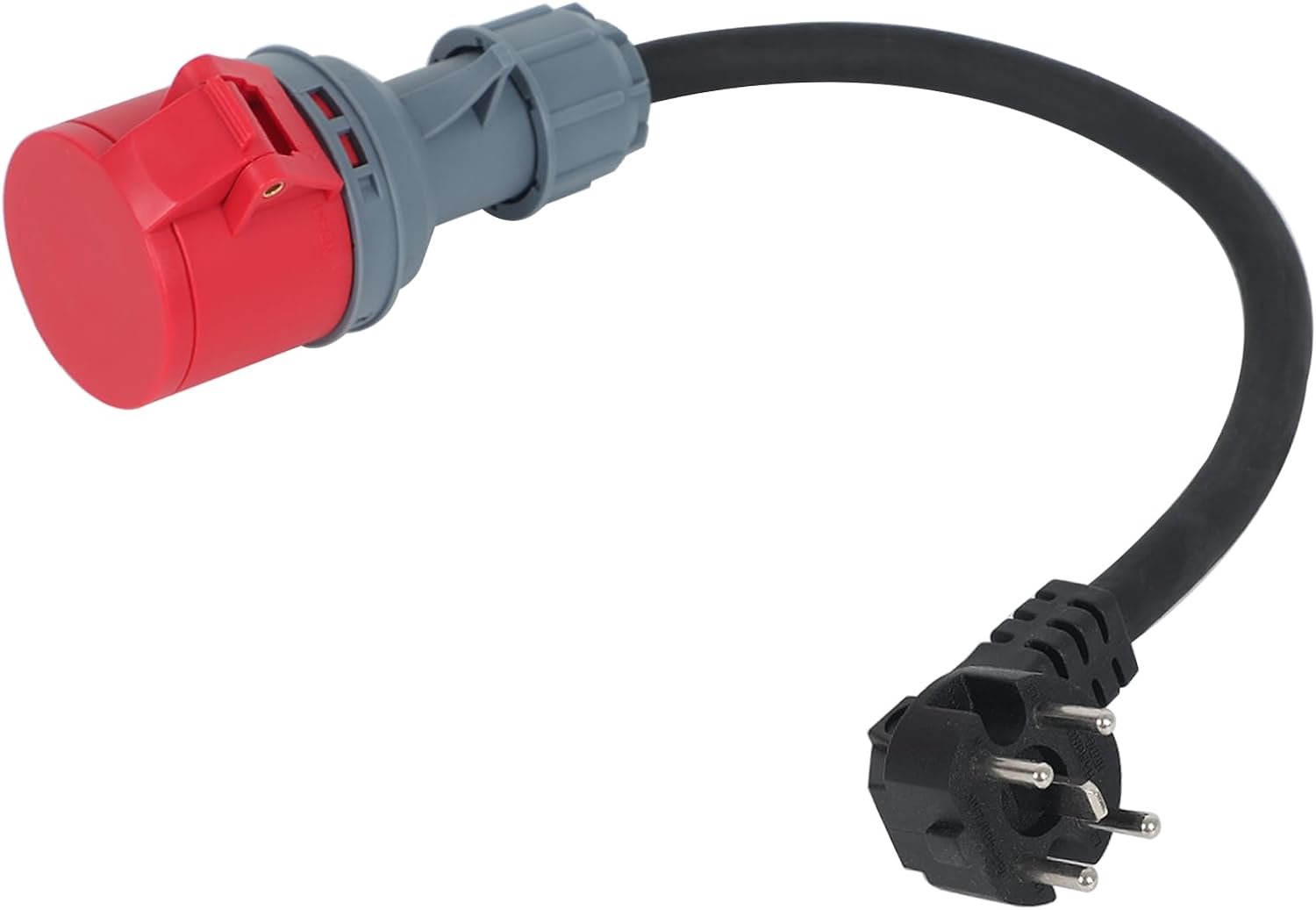Adapter Perilex 16A - CEE koppeling - H07RN-F 5G 2.5 mm² rubber - Voor betrouwbare stroomoverdracht - ShopVlot