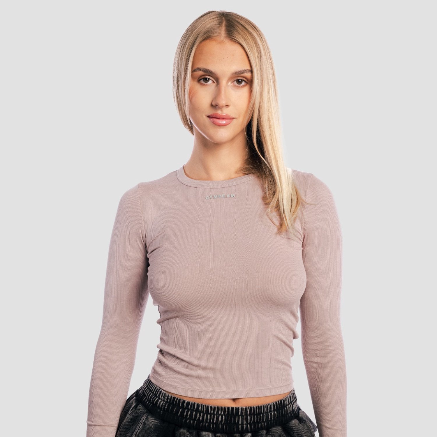 GymBeam Dames Aura Lange Mouw T-shirt Roux S
