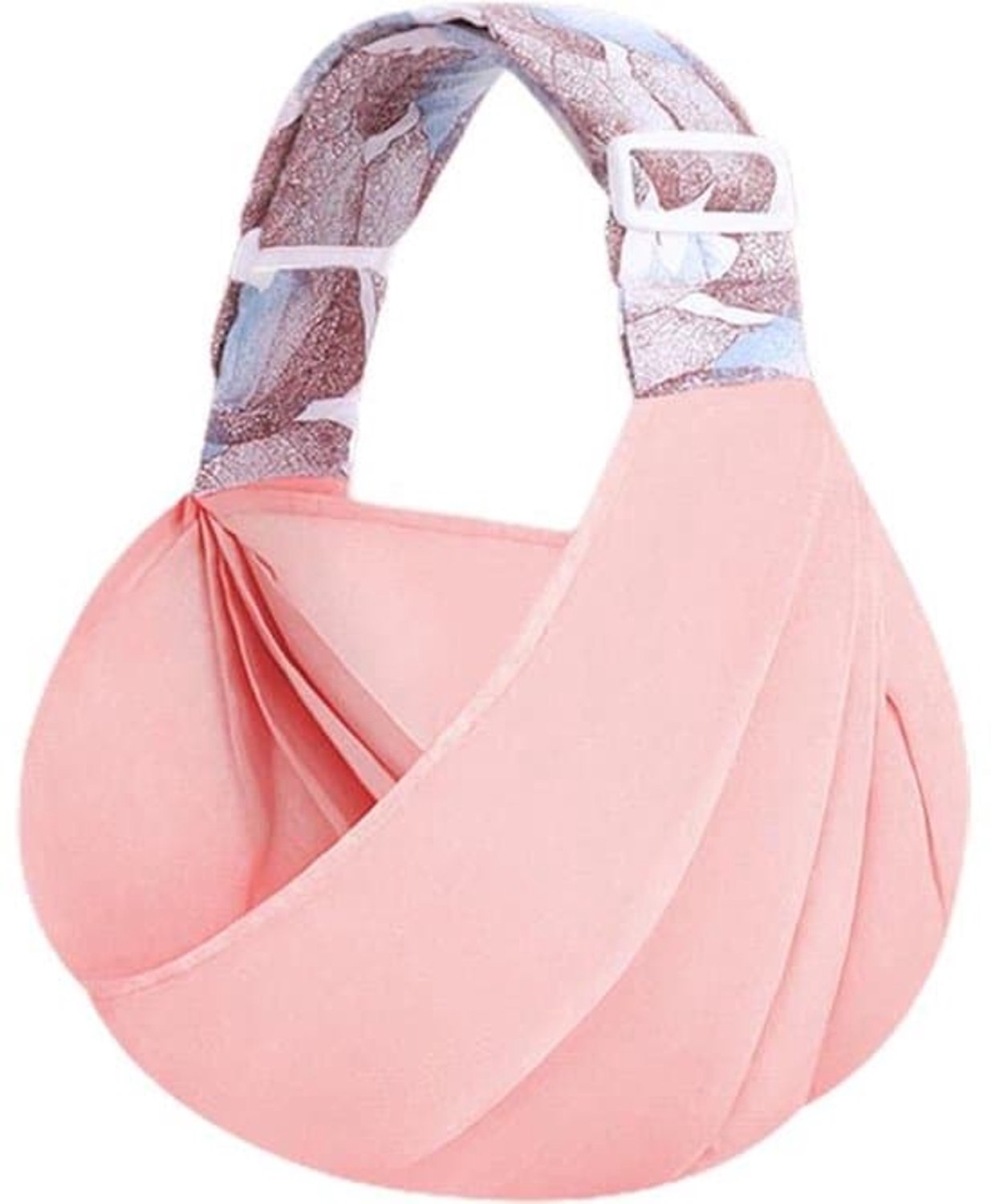 Babydrager - Inbakermodel - Draagzak voor op de buik - Verstelbare ergonomische drager - Handsfree - Eenvoudig - Lichtgewicht - voor alle seizoenen - Roze