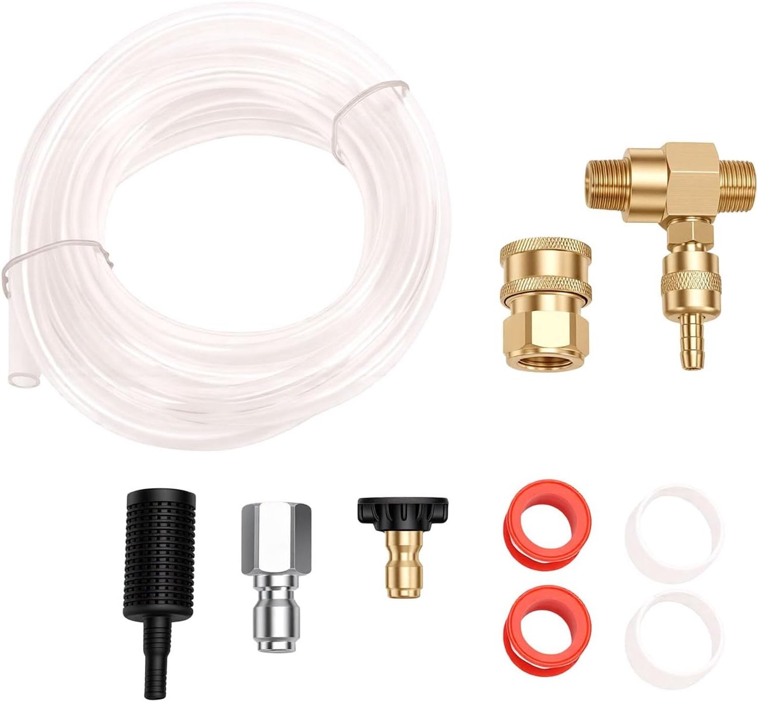 Hyuduo Drukreiniger Downstream Injector Kit, 3 8in Connector 4500 PSI