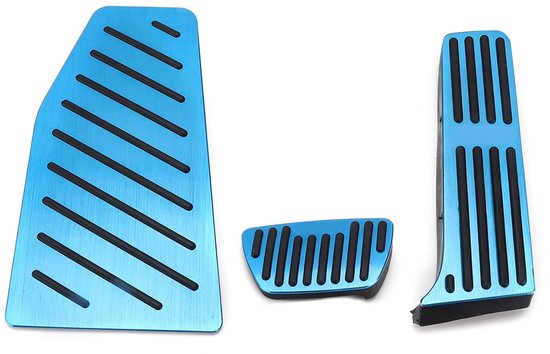 3 Stuks Auto Gaspedaal Rem Voetsteun Pad Antislip Pedaal Plaat Set Aluminium Vervanging Voor XA50 2019-2021 — afbeelding 5