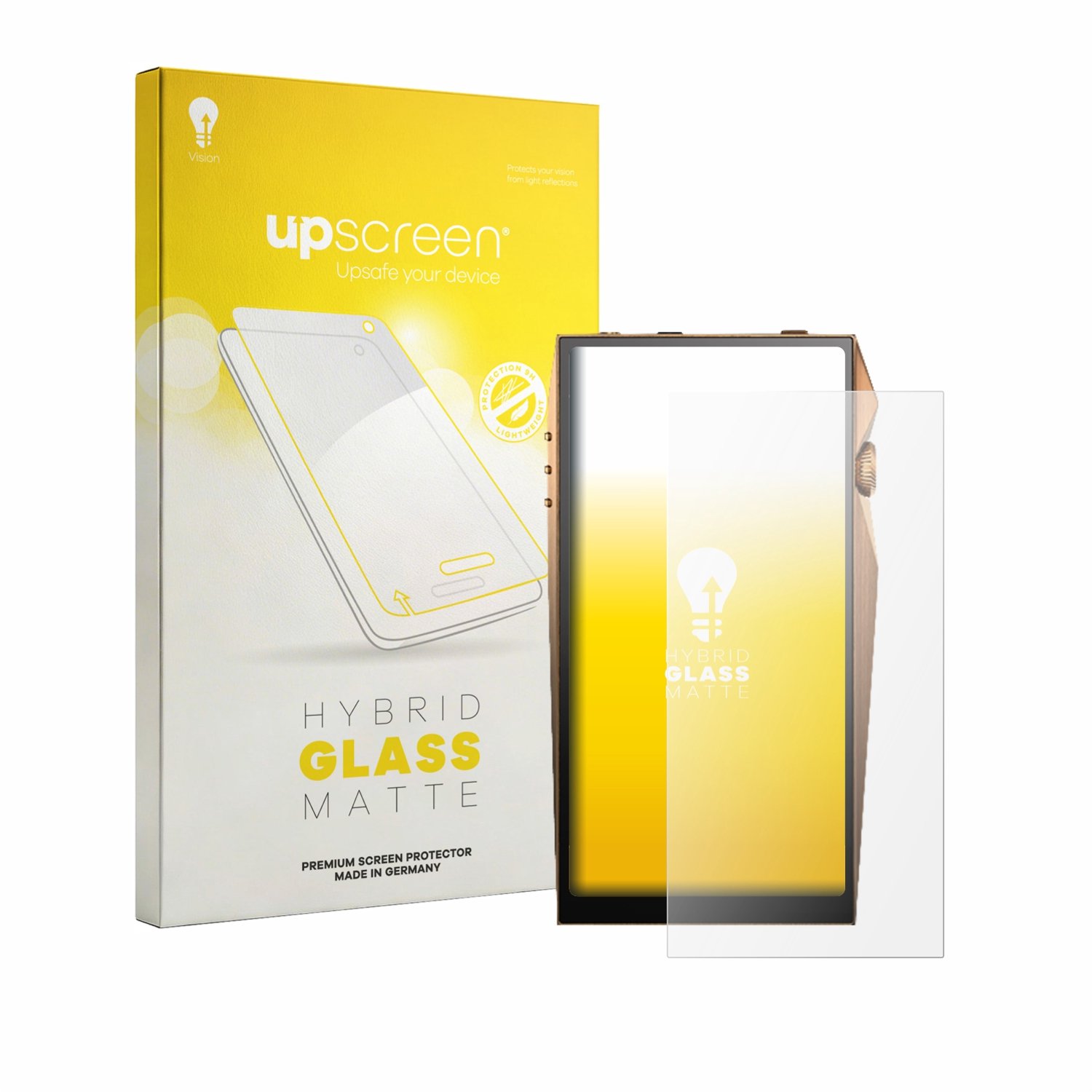 upscreen - Screenprotector voor Astell&Kern A&ultima SP4000 - Folie Beschermfolie Beschermglas matte