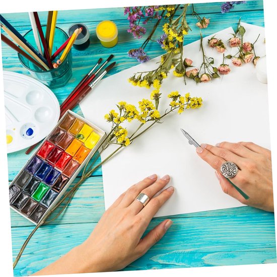 2 Stuks Verstelbare Masking Fluid Pen voor Preciese Lijntjes Ergonomische Manga Ruling Pen voor Striptekenaars Waterverf Illustratie — afbeelding 3