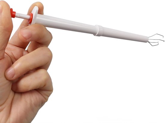 4 stuks Pickle Picker Flexibele roestvrijstalen klauwen Olijf Peper Grabber Fruitplukker Augurk Vork Kit voor keuken Restaurant Voedsel serveren — afbeelding 5