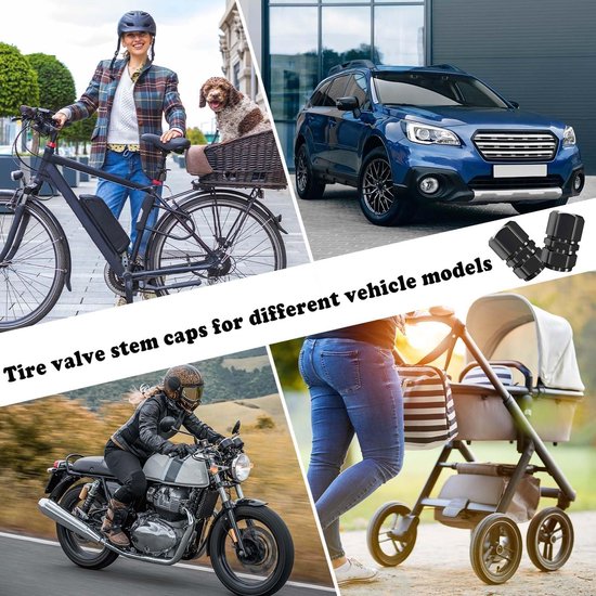 12 Stuks Auto Bandventieldoppen Voor Toyota Corolla Touring Sports 5-Dr Estate 2019-2023, Aluminium Ventieldoppen Luchtdichte Ventieldopjes Corrosiebestendig Stofdichte Kap — afbeelding 2