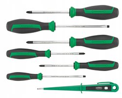 7-delige schroevendraaierset met spanningsmeter
