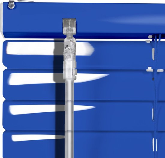 Sonello Aluminium Jaloezie voor Binnenshuis 70x130cm Klemmfix Blauw — afbeelding 5