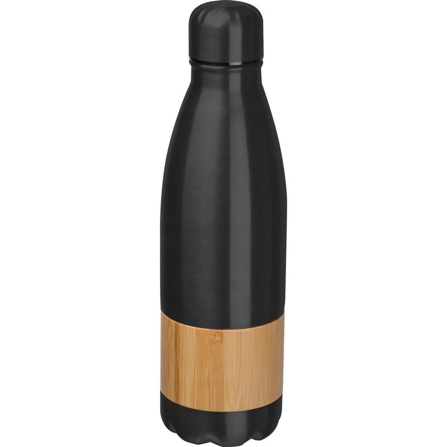 Kobe Zwarte Roestvrij Stalen Waterfles 750ml