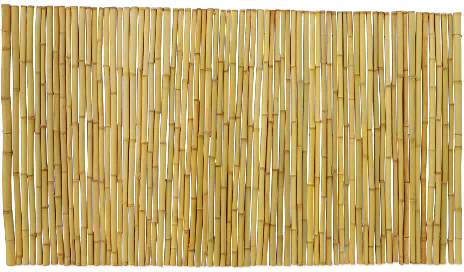 Bamboebaas® bamboemat Midi - B180 x H100 cm - Naturel - Natuurlijke afscheiding - Schutting op rol - Duurzaam bamboe - Meer privacy - Tuin & balkon - Eenvoudige montage