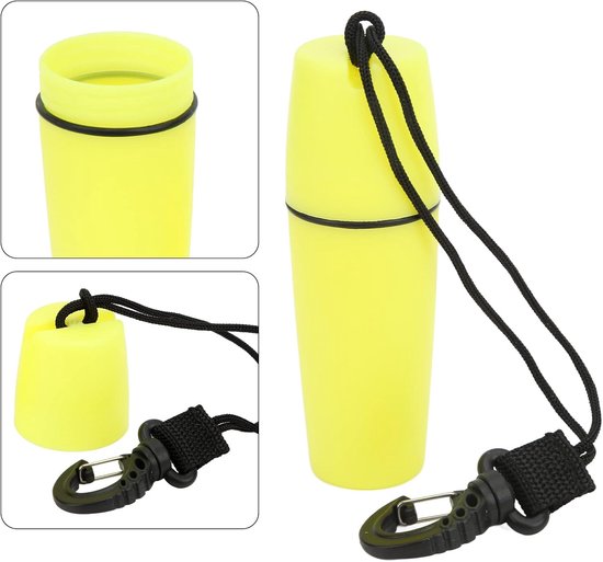 Fles Waterdichte Droge Cartridge met Haaktouw — afbeelding 2