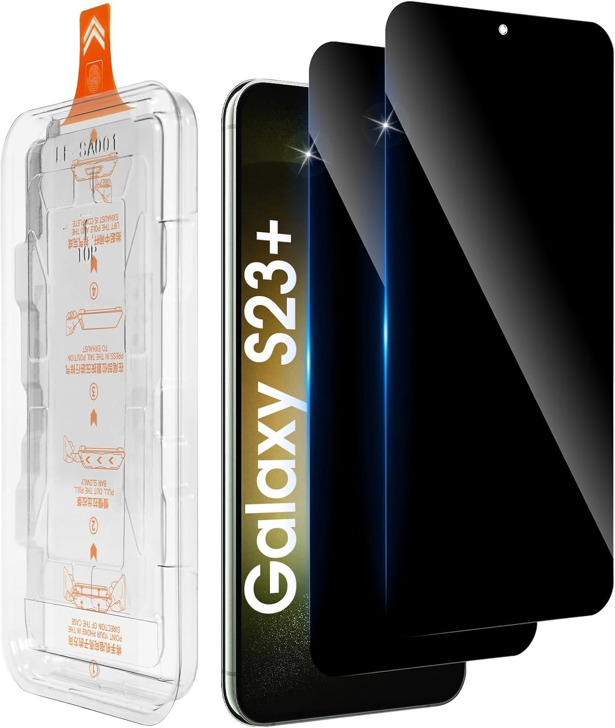 Aerku Inkijkbescherming beschermfolie voor Samsung Galaxy S23 Plus 5G voor